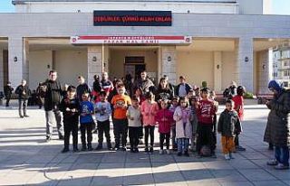 Isparta’da kuraklığa karşı minik eller semaya...