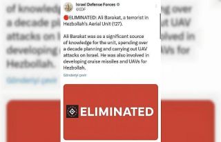 İsrail ordusu: Hizbullah’ın hava kuvvetleri biriminde...