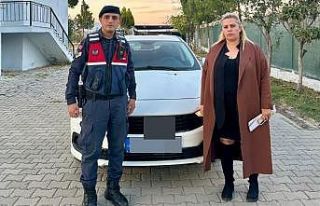 İzmir’de çalındı, Söke’de Jandarma buldu