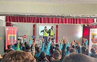 Jandarmanın ’Trafik Dedektifleri’ Projesi eğitimleri...