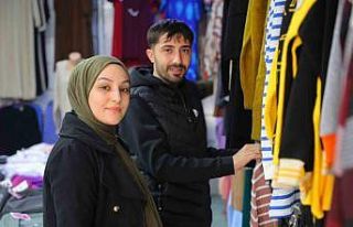 Kahramanmaraş’ta depremzede çiftler "Aile...