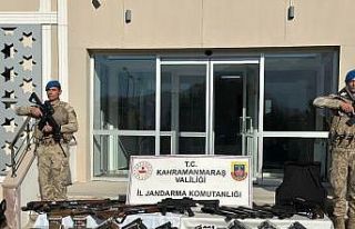 Kahramanmaraş’ta silah ve mühimmat kaçakçılığına...