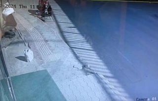 Kaldırımda yürüdüğü esnada kaşla göz arasında...