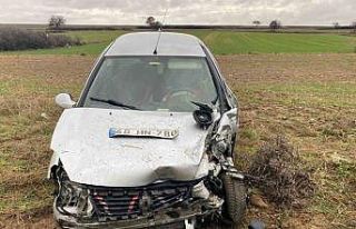 Kapaklı’da otomobil ile tır çarpıştı: 1 yaralı