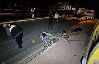 Karaman’da otomobilin çarptığı kağıt toplayıcı...