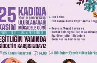 Kartal Belediyesi’nden ‘Eşitliğin Yanında Şiddetin...