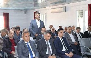 Kaymakam Kahveci muhtarlar ve yaşlılarla bir araya...