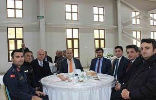 Kaymakam Ünal’a veda yemeği düzenlendi