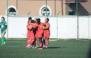 Kayseri Kadın FK ilk yarıya nokta koyacak