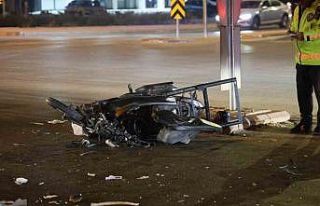 Kazada ağır yaralanan motosiklet sürücüsü hastanede...