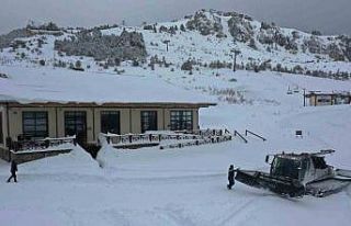 Keltepe Kayak Merkezi açılışa hazırlanıyor