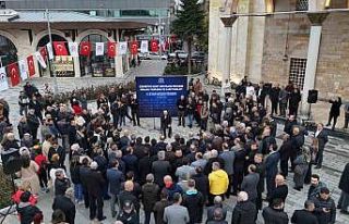 Kent Meydanı Projesinin 1. etabı açıldı