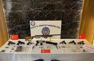 Kilis’te şok huzur-güven uygulaması: 12 şahıs...