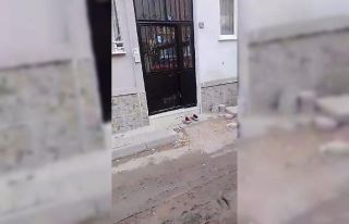 Kirli ayakkabılarını çıkarıp apartmana öyle...