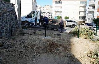 Kontrolsüz alan belediye tarafından güvenli hale...
