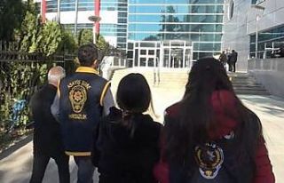 Kozmetik ürün ve ev eşyaları çalan çift yakalandı