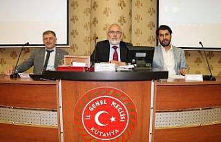 Kütahya İl Genel Meclisi’nde bütçe görüşmeleri
