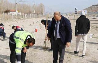 Kütahya OSB’de fidanlar toprakla buluştu