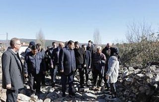 Kütahya Valisi, 7 ev ve 4 hayvan barınağının...