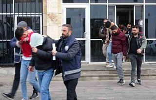 Kütahya’da 13 şüpheli adliyeye sevk edildi