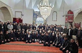 Kütahya’da aday din görevlileri sabah namazında...