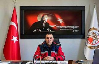 Malatya Büyükşehir Belediyesi itfaiyesinden baca...