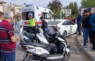 Manavgat’ta motosikletler çarpıştı: 1 yaralı