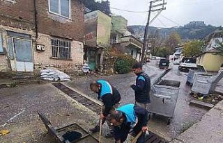 Manisa Büyükşehir ve MASKİ ekipleri şiddetli...