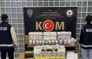 Manisa Emniyeti’nden kaçak sigara operasyonu