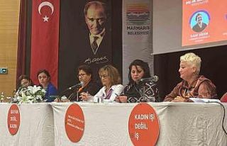 Marmaris’te ’Kadına yönelik şiddet’ paneli...