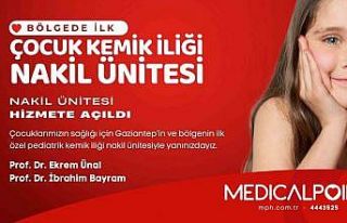 Medical Point’te pediatrik kemik iliği nakil ünitesi...