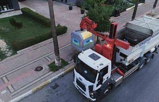 Mersin Yenişehir’de sessiz çöp toplama dönemi...