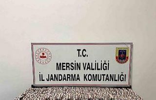 Mersin’de 25 bin adet uyuşturucu hap ele geçirildi