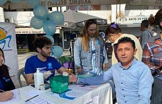 Mersin’de ’Diyabet Günü’nde vatandaşların...