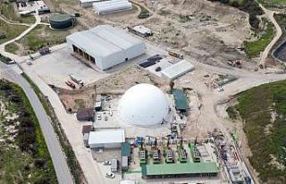 Mersin’de ’metan gazı depolama balonu’ kuruldu