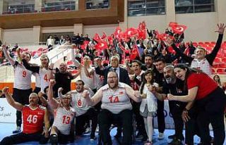 Milli takım Uzman Posta ParaVolley Avrupa Şampiyonası...