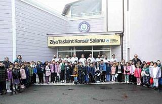 Minik öğrenciler sanat ve eğlence dolu bir gün...