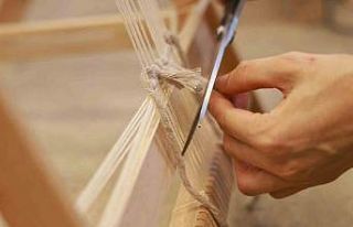 Moda Akademisi’nde öğrenciler Hereke ipek halısı...