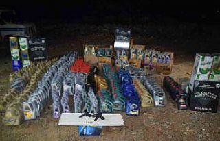 Motor yağı hırsızları polisten kaçamadı