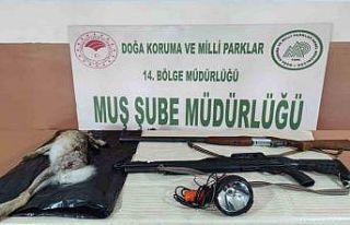 Muş’ta yasak bölgede avlanan 2 kişiye 52 bin...