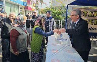 Nazilli’de 30 bin adet fide dağıtıldı