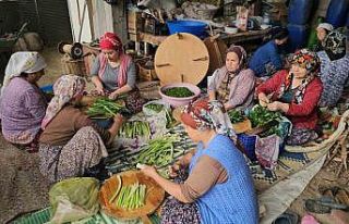 Nazilli’de kadınlardan yağmur için gözleme hayrı