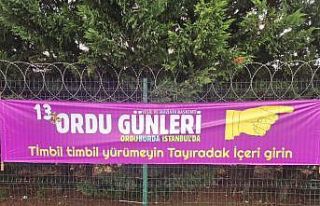 Ordu Tanıtım Günleri’nde ilginç pankartlar:...
