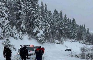 Ordu’da kar nedeniyle mahsur kalan 4 kişi kurtarıldı