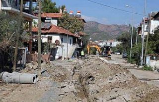 Ortaca’nın içme suyu hatları yenileniyor
