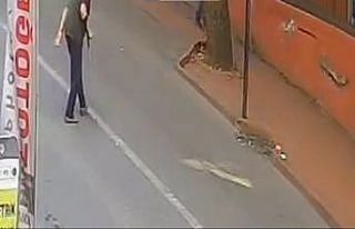 Otomobil sürücüsü, yolun karşısına geçmek...