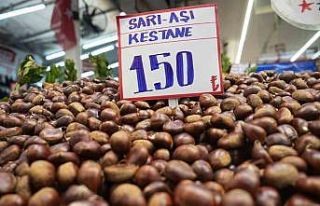 Pazarda Çin kestanesinin yerini yerli kestane aldı