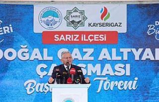 Pınarbaşı ve Sarız’da doğalgaz ateşi yanıyor