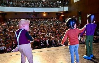 Rafadan Tayfa gösterisinde eğlenceli anlar yaşandı