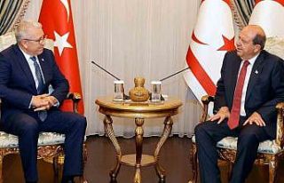 Rektör Prof. Dr. Budak, KKTC Cumhurbaşkanı Tatar’ı...